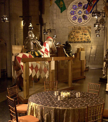 table setting at higgins armory The historical architecture of Higgins 
